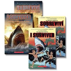 I Survived the Shark Attacks of 1916 Bilingual Value Pack (paperback) - by Lauren Tarshis
