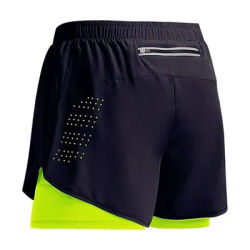 2025New Men's Fitness Training Shorts Summer 2 In 1 Quick Dry Gym Beach Running Double-deck Shorts Outdoor Sportswear Men shorts