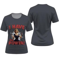 T-shirt Manifesto retrò Ragazza retrò Anni 1950 Retrò Vintage Corte Girocollo Grafico per Per donna Adulti Stampa 3D per Mascherata Quotidiano Vacanza Feste