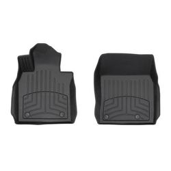 Weathertech Floor Mats Made of Thermoplastic Black Molded Liner FloorLiner Series, Front Row, Lifetime limited warranty 4415361IM
