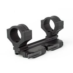 Bobro Engineering SCAR Dual Lever Mount 30mm Rings Right Side Levers Black B17-187-300-RR