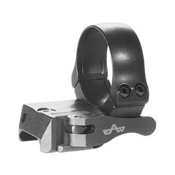 EAW Extended Quick Release Roll Off Scope Mount w/Front Extension Diameter 34mm Height 15mm 24mm To The Front Extension Lever Black Small
