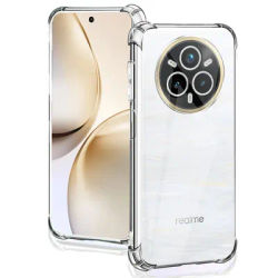 For Realme 14 Pro Plus 5G Case Airbag Shockproof Transparent Silicone Soft Phone Cover For Realme 14 Pro 5G Clear Back Cover
