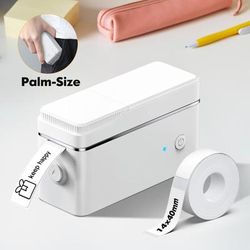 TEMU P31s Label Maker With Tape, Portable Thermal Printer, Wireless Connectivity, Durable, For Organizing Storage Devices, Office, Home, Sticker Making Mini Label Maker With Multiple Templates