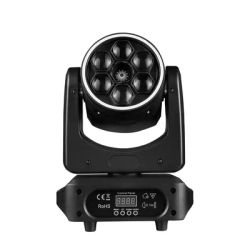 150W Mini BEE EYE LED Testa mobile 6x15W RGBW 4in1 Fascio e 500mw LaserGreen LaserStar Luci ad effetto e effetto Halo 24PCS RGB 3in1 DJ