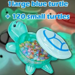 TEMU 121pcs -the- Turtle Figurines - Resin Garden Miniature Animal Decorations - No Electricity Or Batteries Needed, Outdoor Decorations | Animal Figurines | Decorative Turtles Animal Figurines