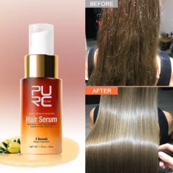 PURC Magic Instant Smooth Hair Serum Nourishing Repair Damaged Leave-In Hair Oil Anti-Frizz Softness Hair Care