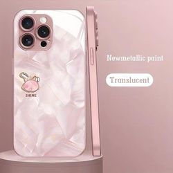 TEMU New Straight Glass Anti-fall Protective Case For Iphone 15/14/13/12/11/xsm/xr/xs/x/7