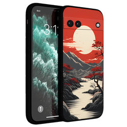 TEMU Pixel Tpu Shockproof Case - Aesthetic Landscape Design, Anti-fall Protective Soft Cover For Pixel 6/6 Pro/6a/7/7 Pro/8/8 Pro, Ideal Gift For Birthdays & Easter