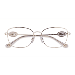 Female s horn Shiny Light Gold Metal Prescription eyeglasses - Eyebuydirect s Coach HC5183