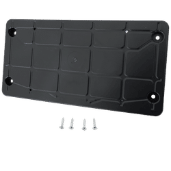 JC Whitney License Plate Bracket, Front, 1-year unlimited-mileage warranty GA01730039