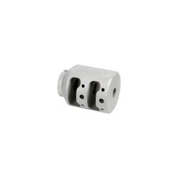 Midwest Industries Alpha Tank Brake M14X1LH Stainless Matte MI-ALPHA-TBM14X1LH