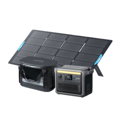 Anker SOLIX C1000 Solar Generator + 400W Solar Panel + Water-Resistant Case