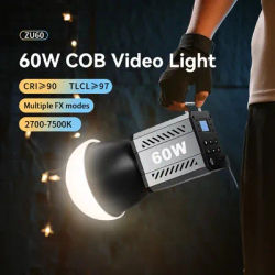 Dual color temperature fill light handheld COB photography light portable outdoor live shooting video light mini bowens mount