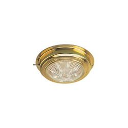 Sea-Dog Brass LED Dome Light 4 Lens 400198-1