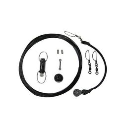 RUPP Marine Center Rigging Kit w/Klickers - Black Mono 45' CA-0113-MO