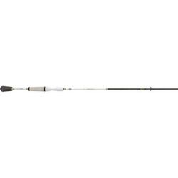 Lew's MACH 1 Spinning Rod 6ft 9in 1-PC IM7 Graphite Rod w/ Medium and Fast Winn Dri-Tac Split-Grip Graphite Skeletal Reel Seat White/Black/Green M1SHR