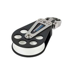 Schaefer Marine Single Aluminum Block - 51mm Sheave 504-05