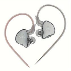 TEMU Kz Edc X Headphones In-ear Monitor Headphones With Microphone Custom Subwoofer Headphones Gaming Dj Singer Headphones Noise Cancelling Headphones For Musicians
