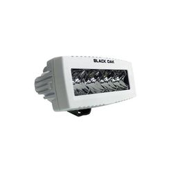Black Oak LED Pro Series 4in Spreader LED Light Flood White 4MS-F
