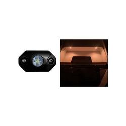 Black Oak LED Rock Accent LED Light Black Housing Amber RL-A