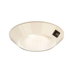 Sea-Dog Plastic LED Dome Day/Night Light Clear/Red Bulb White Plastic 401757-1