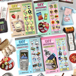 Mr Paper 20Pcs/bag Kawaii Korean cute fun note paper second bullet series writing paper material book DIY handbook diary