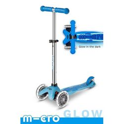 Micro Kickboard Micro Mini Glow Plus LED Scooter (2-5 years) - Arctic Blue