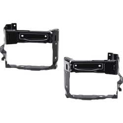 JC Whitney Bumper Bracket, Front, Driver & Passenger Side, Upper, 1-year unlimited-mileage warranty SET-RB01310047