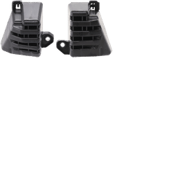 JC Whitney Bumper Reinforcement Bracket, Rear, Driver & Passenger Side, 1-year unlimited-mileage warranty SET-RL76230005