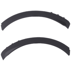 JC Whitney Fender Trim Plastic Textured Black, Front, Driver & Passenger Side, 1-year unlimited-mileage warranty SET-RK55390015