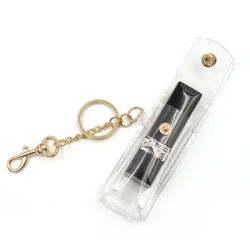 Fashion Lipstick Keychain Holder Lipstick Case Holder Lip Balm Holder with Key Chain, Portable, Gift for Women Girls