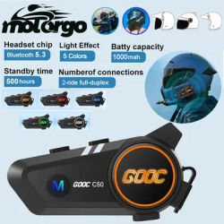 Casque de moto Bluetooth avec micro, casque, écouteur stéréo, haut-parleur, réduction du bruit, sans
