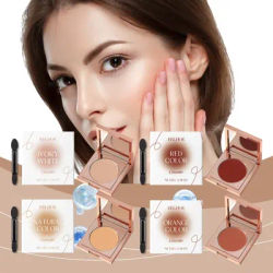 Concealer Lightweight Natural Coverage Of Skin Blemishes Spot Acne Print Cover Dark Circles Non-Removing Long-LastingMakeup