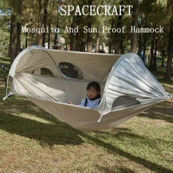 Must - Have Outdoor Space Capsule Hammock: Anti - rollover, Double - Person, for Travel and Camping