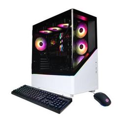 CyberPowerPC Gamer Supreme Liquid Cool Desktop Computer (White) SLC11140CPG
