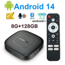 T7 Plus 8G 128G Android14 Smart TV Box Home Theater TV Box AllwinnerH313 Google Assistant Netflix Streaming Bluetooth Media Play