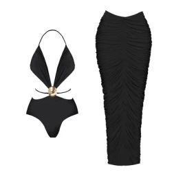2025 maillot de bain creux avec couverture Sexy maillots de bain femmes Bikini femme maillot de bain coquille brillante maillot de bain body maillots de bain