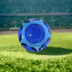 TEMU 1 High-quality Size 5 Soccer Ball, Suitable For Indoor And Outdoor Training And Competition Use, Soccer Ball Gift