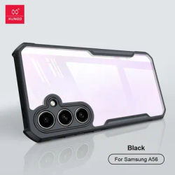 For Samsung Galaxy A56 Case XUNDD Airbag Shockproof Transparent PC TPU Frame Back Anti-knock Cover for Galaxy A56