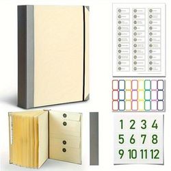 TEMU In Case Binder, Document Organizer For Important Papers, Plan Binder