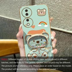 TEMU X7b Chubby Little Bear Plating Design Honor X7b Ideal For Casual