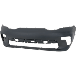 Replacement Bumper Cover Primed, Front, 1-year unlimited-mileage warranty RD01030011PQ