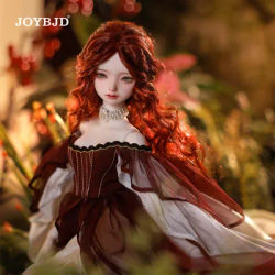 JOYBJD 1/4 Cyllira Fullset B Bjd Doll Medieval Retro Style Wine-red Wine Female The Moonshine Maiden Resin Toy