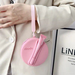ins Rhode Makeup Bag Lip Glaze Lipstick Holder Mini Storage Bags Newest Women's Zipper Handbag