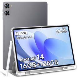 TEMU Oukitel Ot9 Android 14 Wifi Tablets - 16 (4+12) Gb + 128gb Rom (1tb Tf), 8000mah 11 Inch -core Tablets, 13mp/5mp Camera