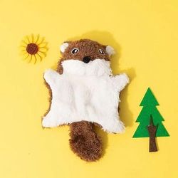 Giocattolo di peluche Giocattolo interattivo Giocattolo sonoro con Durevole Esercizio per animali Rilascio della pressione Addestramento di animali domestici Giocattolo da dentizione per Roditori