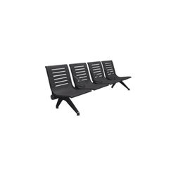 Ascend 4-Seat Beam Seater in Black Shadow