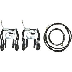 TEMU Bmx Mountain Bike V Brakes Set (front+rear) | Brake Cables (front+rear) | V Brake Accessories