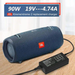 ​19V 90W Charger for JBL Xtreme 2,Xtreme,Boombox 2,Boombox 1,Extreme 2 Speaker Replacement Power Supply Plus v FUGOO XL Adapter